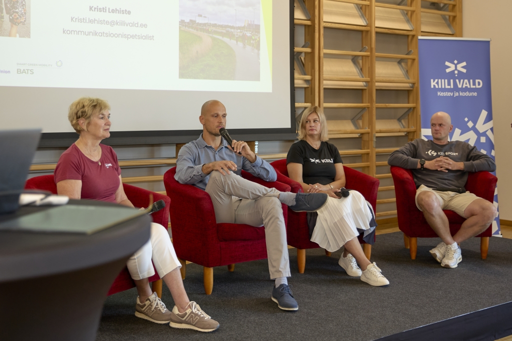 Terje Schmidt (Harjumaa Omavalitsuste Liit), Toomas Mee (Kiili Gümnaasium), Heret Annus (Kiili Vallavalitsus), Toomas Ellmann (Kiili Sport)